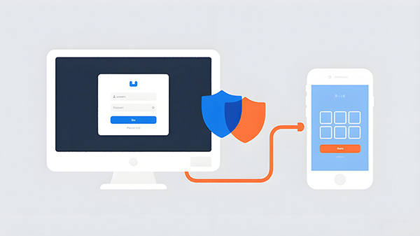 Two-Factor Authentication Security Concept