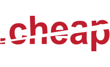 Pas cher domain extension logo
