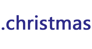 christmas domain extension logo