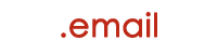 email domain extension logo
