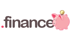 finance Доменное имя extension logo