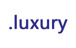 luxury Доменное имя extension logo