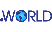 world domain extension logo