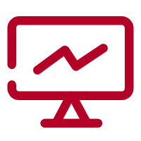 Reseller dashboard reporting sales monitoring real-time icon